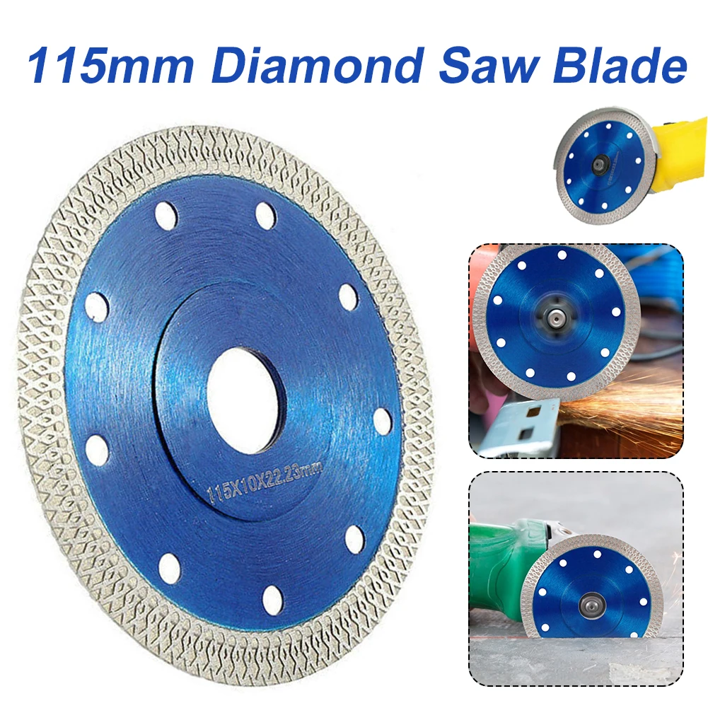 

2021 NEW Diamond Saw Blade Disc Porcelain Tile Ceramic Granite Marble Cutting Blades For Angle Grinder Diamond Saw Blade 115mm