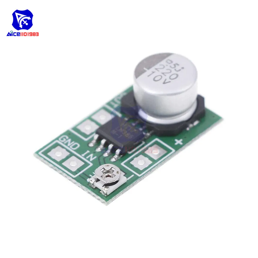 Супер мини аудио модуль усилителя diymore LM386|new arrival|dc dcaudio amplifier board |