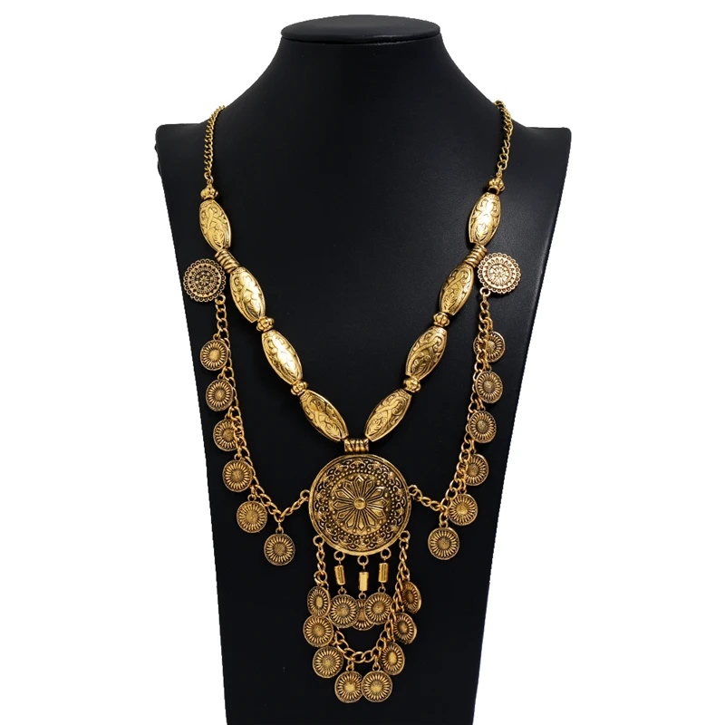 

Набор из ожерелья и сережек LZHLQ, многослойная цепочка-чокер, крученая цепочка, геометрические украшения в стиле панк