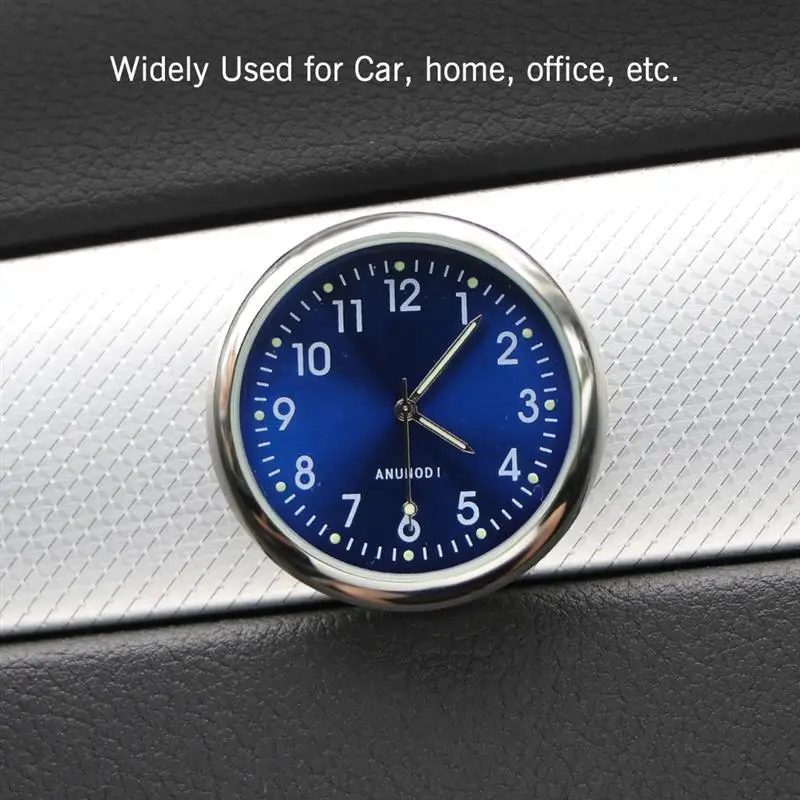 Декоративные электронные часы для автомобиля украшение интерьера часы-наклейка