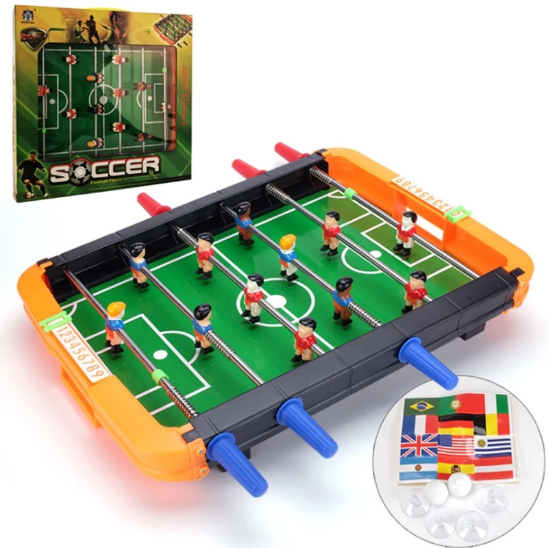 

Kids Sport Outdoor Portable Table Foosball Game Soccer Table Mini Tabletop Soccer Toys Foosball Board Match Game Kit