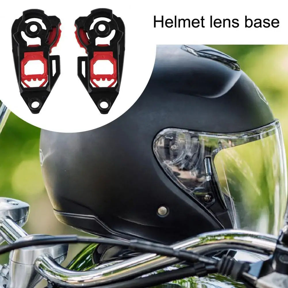 

80% New!! 1 Pair Shield Base Plate Compact Tight ABS Helmet Gear Base Plate for AGV K1 K3SV K5 / K3 K4