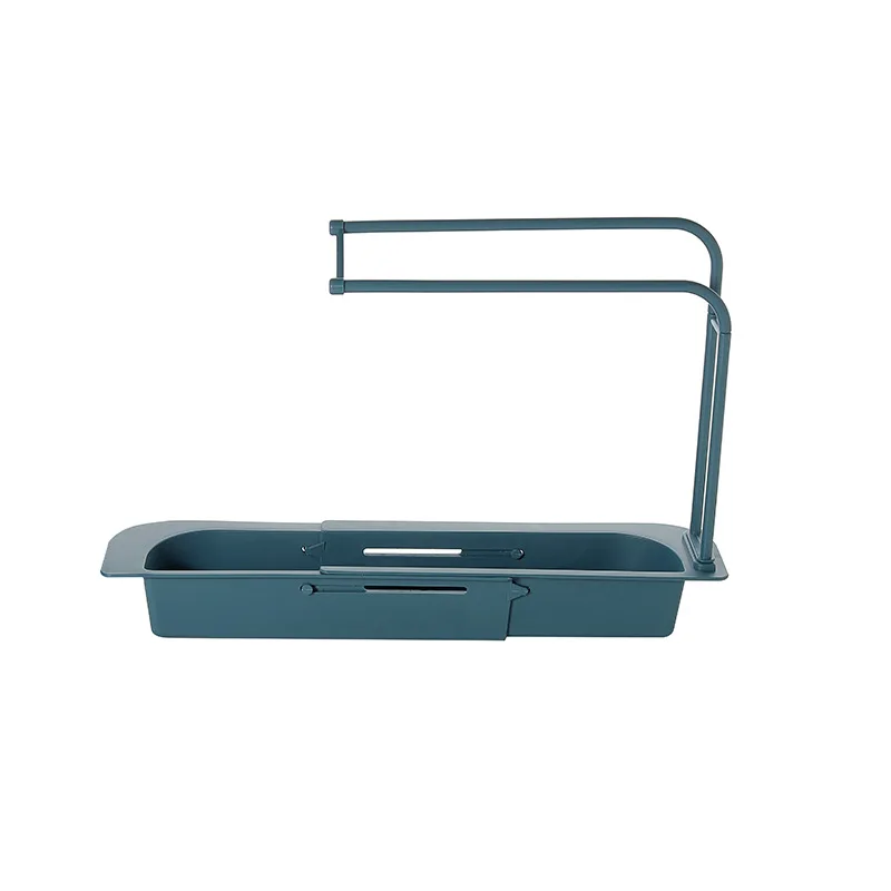 

Telescopic Sink Rack Holder Expandable Storage Drain Basket for Home Kitchen C44