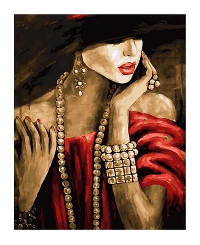 Набор для рисования по номерам на стену 4050 см | Дом и сад