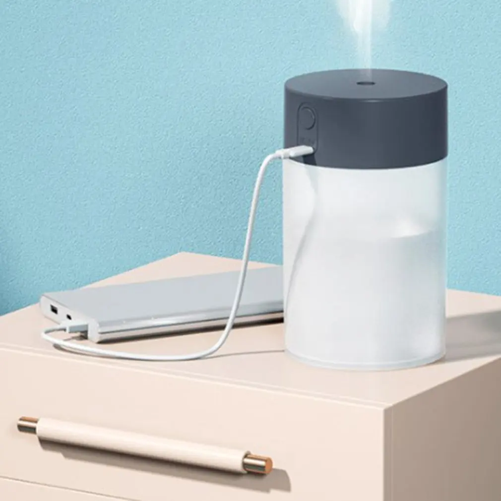 

Humidifier Large Capacity Scent Diffuser Ultrasonic Purifier Atomizer Color Cup With LED Light Mist Maker
