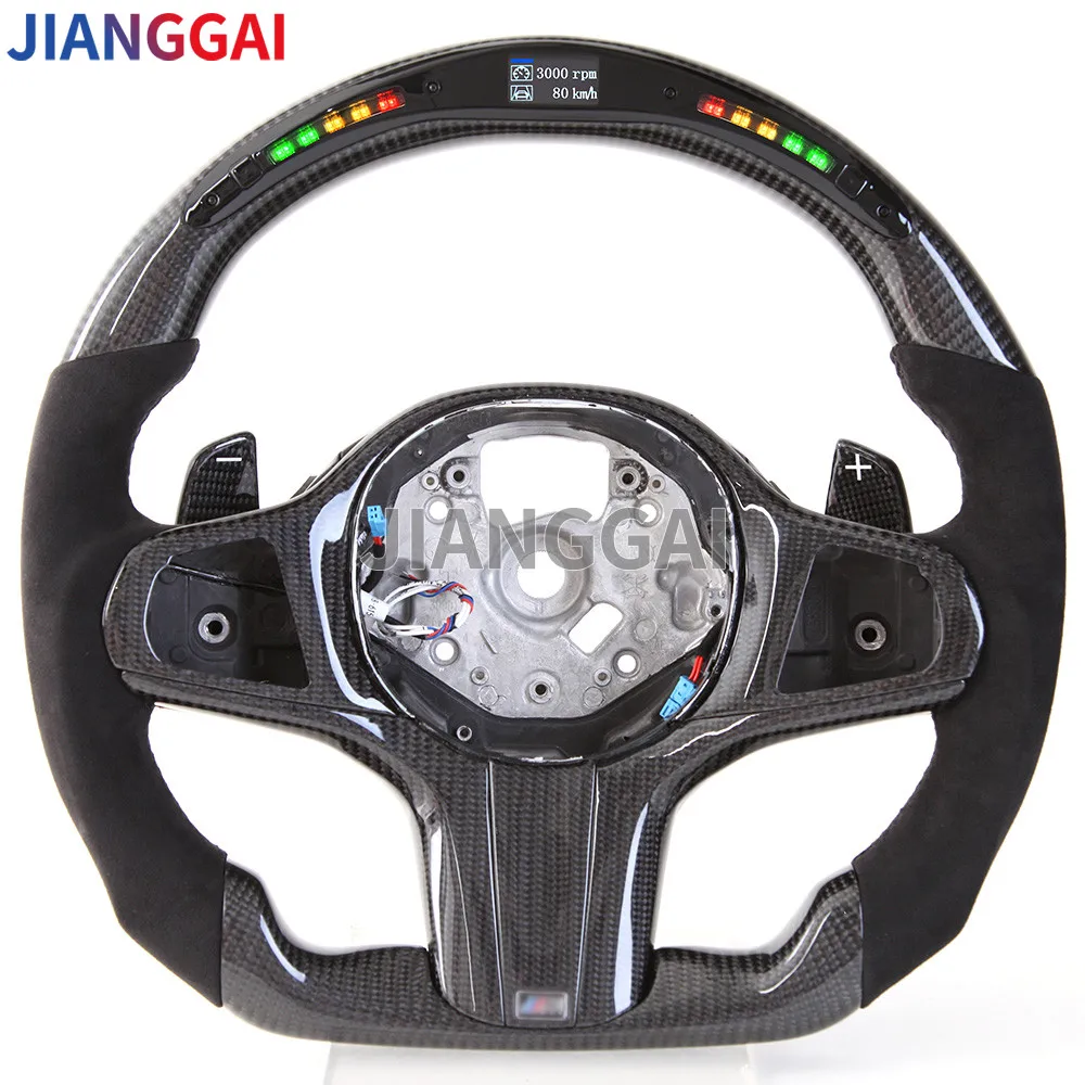 

Fit For BMW Steering Wheel G Series M3M5 1- 7 Series X1 X2 X3 X4 X5 X6 X7 Z4 850i LED Shift Sport Wheel