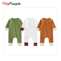 tinyclub nordic style baby cotton one piece spring and autumn baby pajamas warm romper foreign style crawling clothes