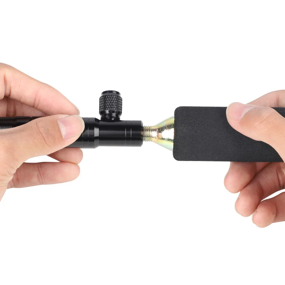 WEST BIKING 2в1 СО2 насос для накачивания и бескамерный набор инструментов ремонта шин