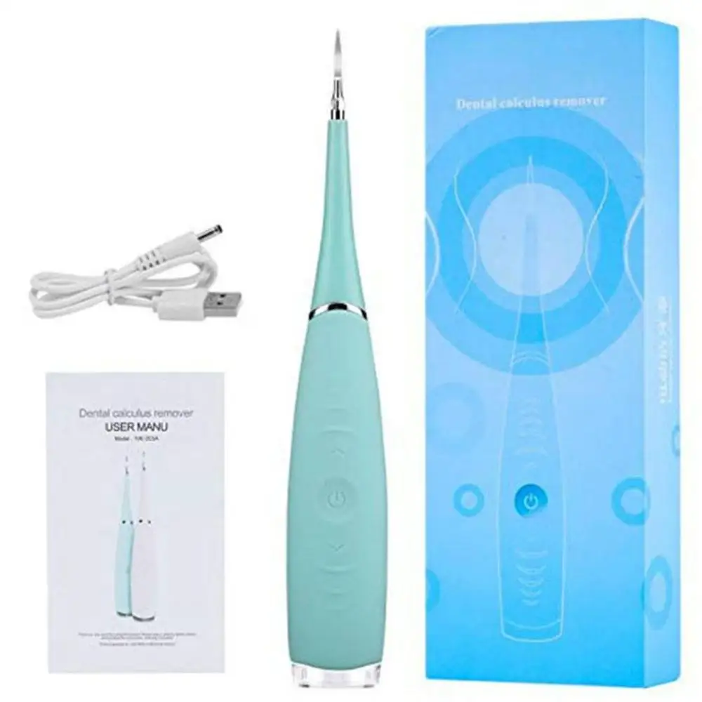 

Portable Electric Sonic Dental Scaler Tooth Calculus Remover Tooth Stains Tartar Tool Dentist Teeth Whitening Oral Hygiene