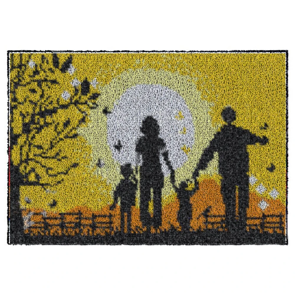 

Ковер с застежкой-защелкой, ковер для вышивки с предварительно напечатанным рисунком, наборы для изготовления ковровых покрытий, ковер «сд...