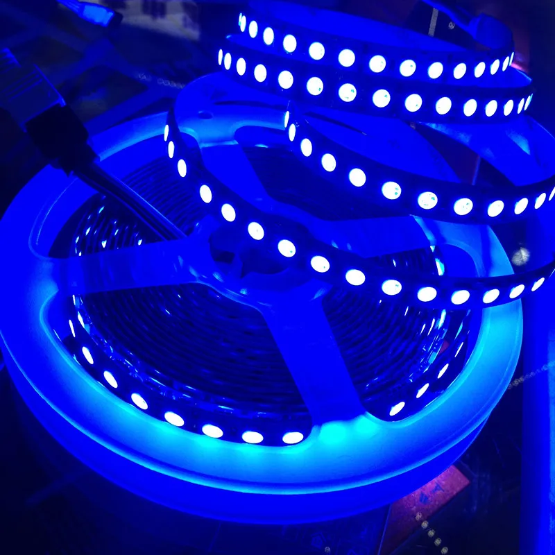 

LED Flexible Strip Light DC12V 24V RGB 120 led/m 5050 Lamp 5054 Tape Ribbon 5M 600 LED white warmwhite Waterproof IP65 IP67