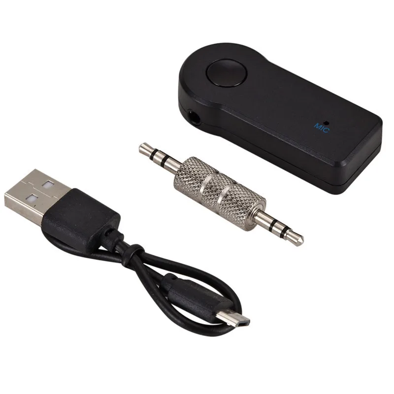 

ANPWOO AUX Car Bluetooth Receiver 3.5 Interface Audio Adapter Speaker Receiver Plug and Play