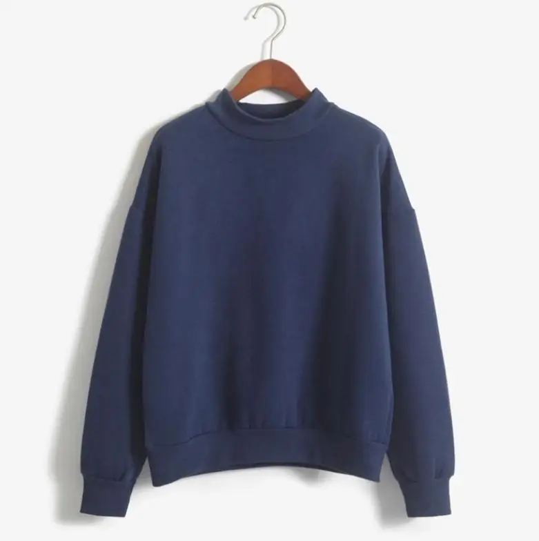 

8 Colors Korean Spring, Autumn And Winter New Round Neck Solid Color Sweater Women Loose Casual Fashion All-match
