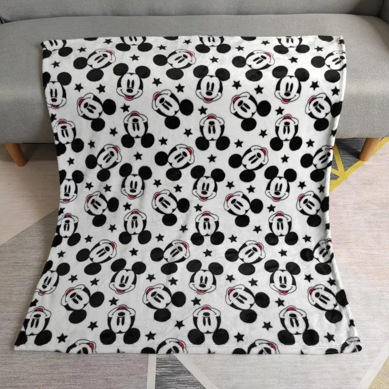 Disney Mickey Mouse серое и черное супер мягкое одеяло 100x100 см для маленьких мальчиков