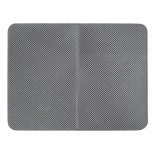 litter Mat Gray1 Коврик для кошачьего туалета-двухслойный коврик - Цвет: litter Mat Gray1