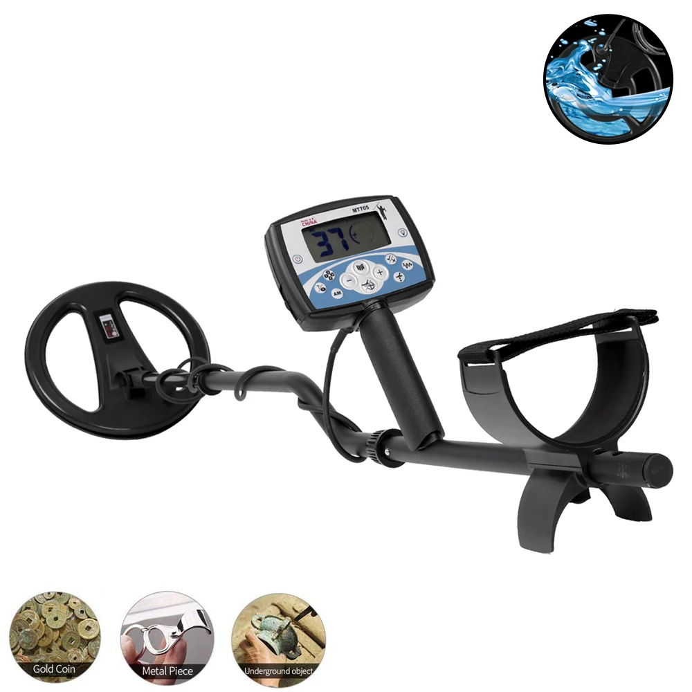 MT705 портативный 705 Золото подземный металлоискатель Высокая чувствительность