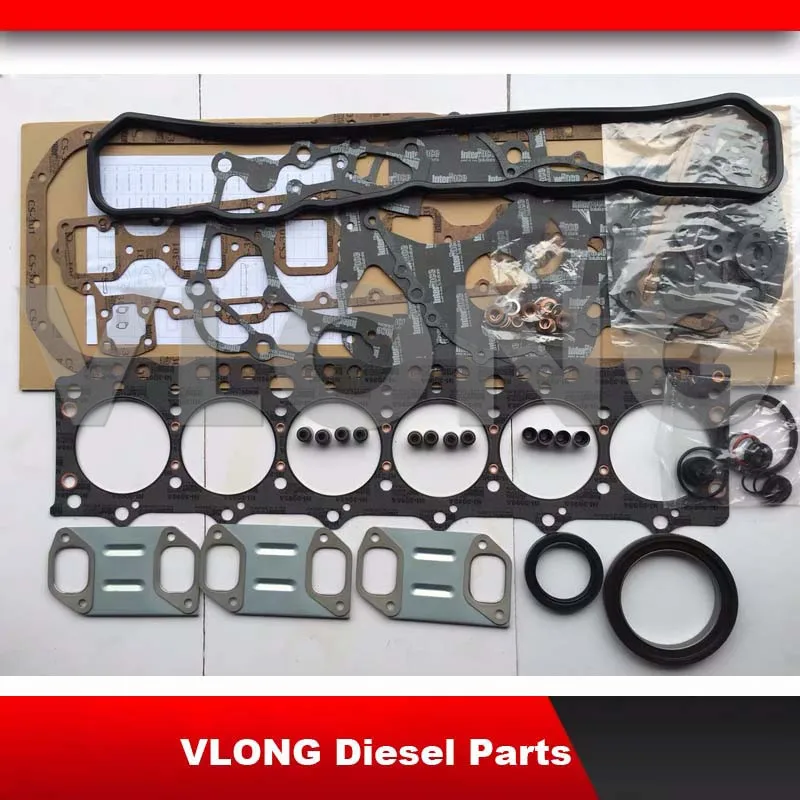 

Полный комплект прокладок для дизельного двигателя, Ремонтный комплект для экскаватора DOOSAN 225-7 DB58