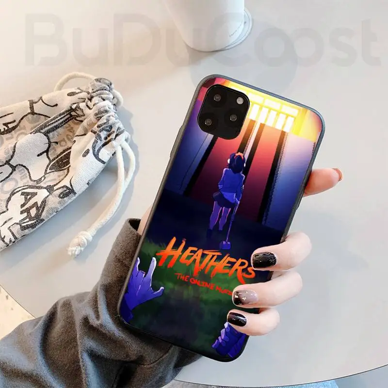 heathers the musical phone case for iphone 8 7 6 6s plus x 5s se 2020 xr 11 12 pro mini pro xs max free global shipping