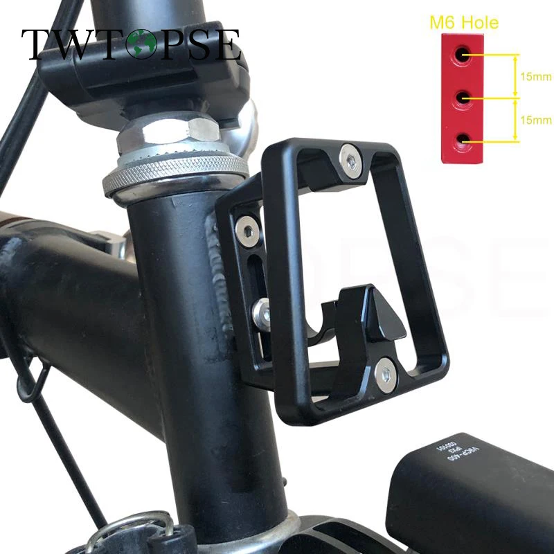TWTOPSE Bicycle Bike Front Carrier Block For Brompton Folding 2 3 Holes 3SIXTY PIKES CAMP Dahon Tern JAVA Fnhon Crius M5 M6 | Спорт и