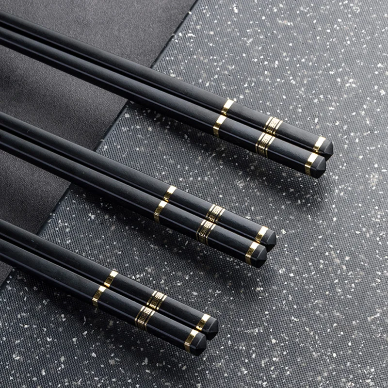 

Alloy Chopsticks Creative Gift Simplicity Artistic Luxury Chopsticks Delicate Vaisselle Cuisine Japanese Food Tableware KC50KZ