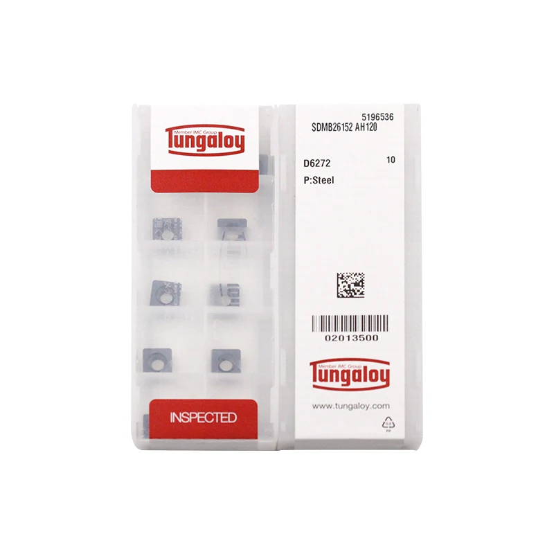 SDMB26152 AH120 100% оригинальная карбидная вставка TUNGALOY лучшего качества 10 шт./лот