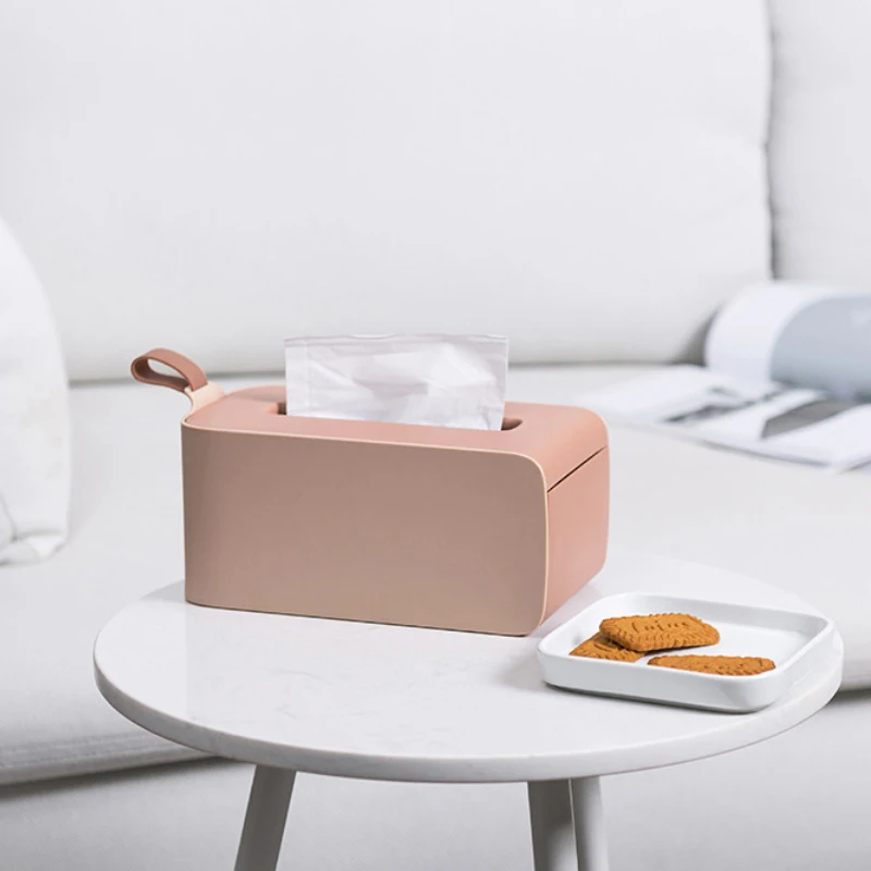 Бытовой Кухня Пластик ткани ящик из твердой древесины салфетница чехол простые