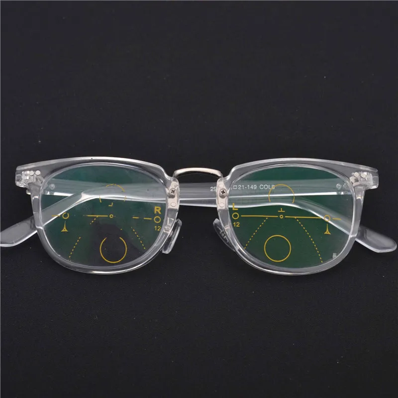Женские прогрессивные многофокальные очки с защитой от ультрафиолета
