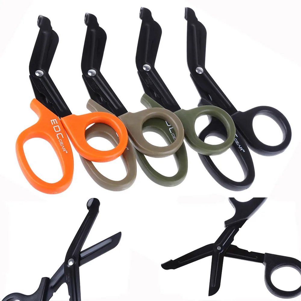 Stainless Steel Outdoor Survival Multi-purpose Scissors Tooth Rescue | Tools