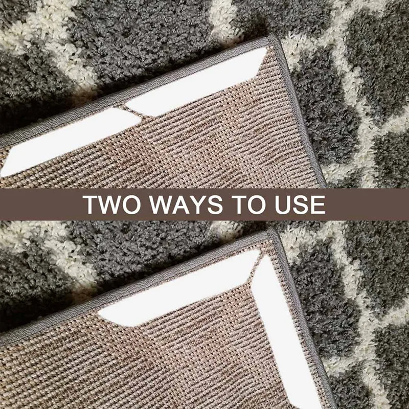 Нескользящий коврик мат Захваты противоскользящие углы для ванной кухни