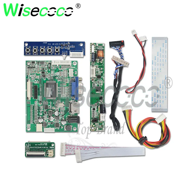 Дисплей для ноутбука wisecoco Raspberry Pi 3 4 10 1 дюйма 1280*720 IPS 750 яркий жк дисплей с VGA HDMI
