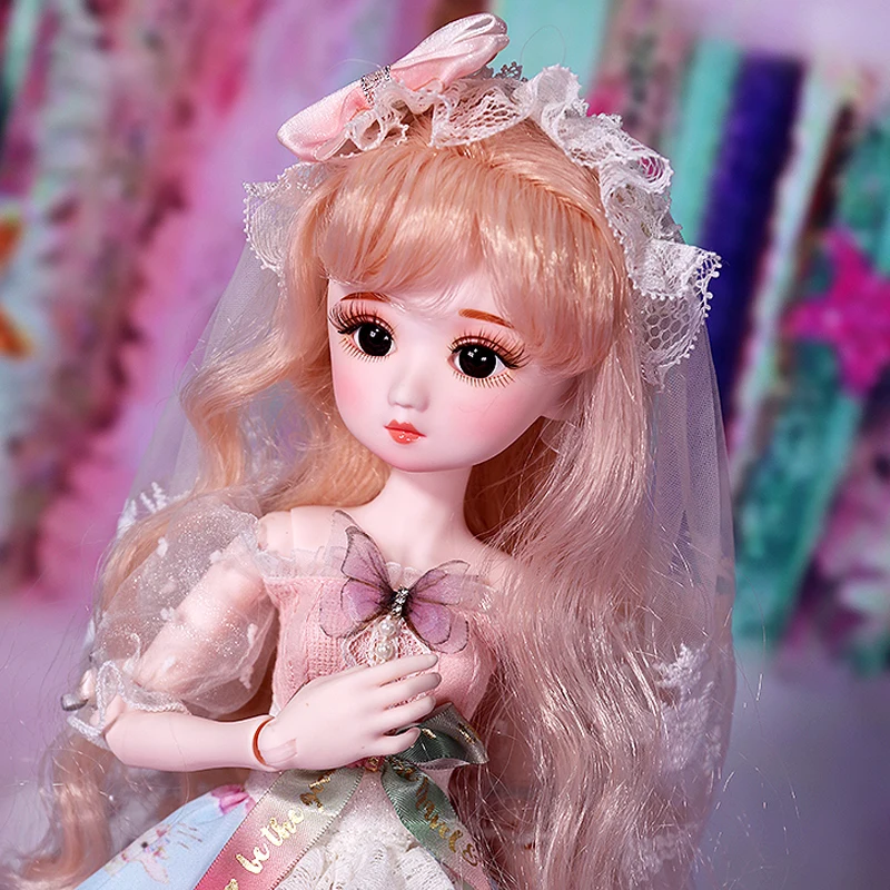 

DBS Doll BJD 1/4 Diary Princess Series 45cm Ball Jointed Dolls SD MSD Fashion Makeup DIY Toy Dolls for Girls