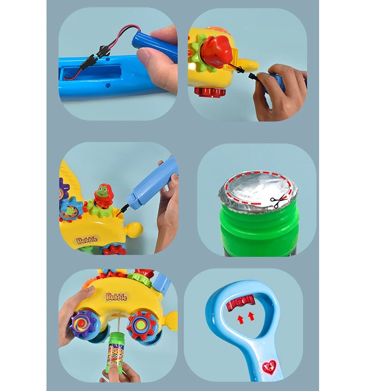 

Bubble Lawn Mower Baby Push Giraffe Projector Bubble Mower Electronic Fun Outdoor Push Toys Gifts for Baby Boys Girls