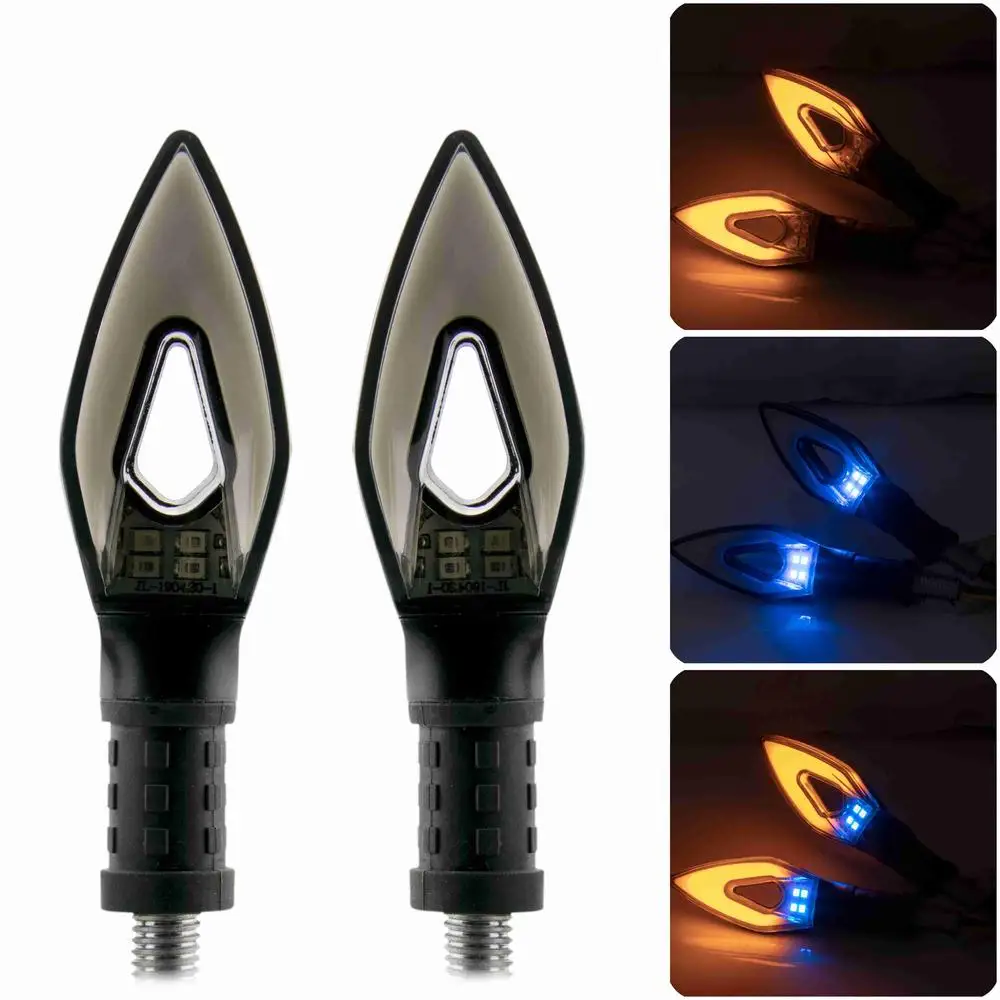 

Светильник светодиодный поворотник для мотоцикла с V светильник ным направляющим светом в форме сердца, аксессуары для мотоциклов