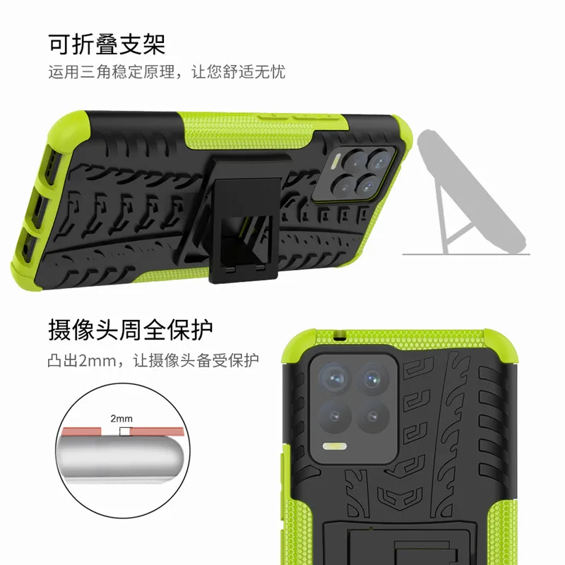 For Realme 8 Pro Case Cover For Realme 8 Pro Cover Coque Shockproof Armor Protective Phone Bumper For Realme 8 Pro