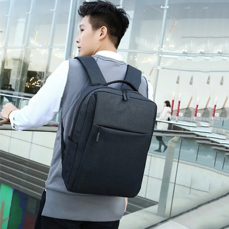 Новинка 2020 Usb рюкзак для ноутбука школьная сумка с защитой от кражи мужчин и