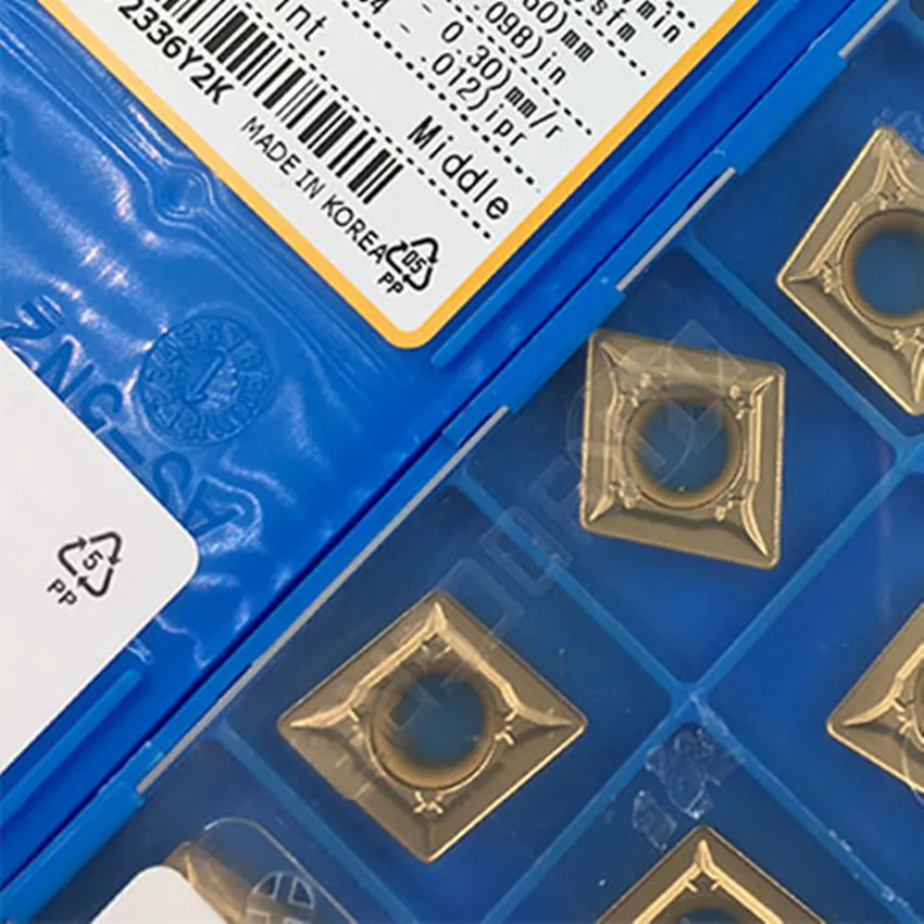

CCMT060204GK CA5515 / CCMT120404GK CA5515 / CCMT120408GK CA5515 CCMT21.51 CCMT431 CCMT432 CNC carbide inserts 10PCS/BOX