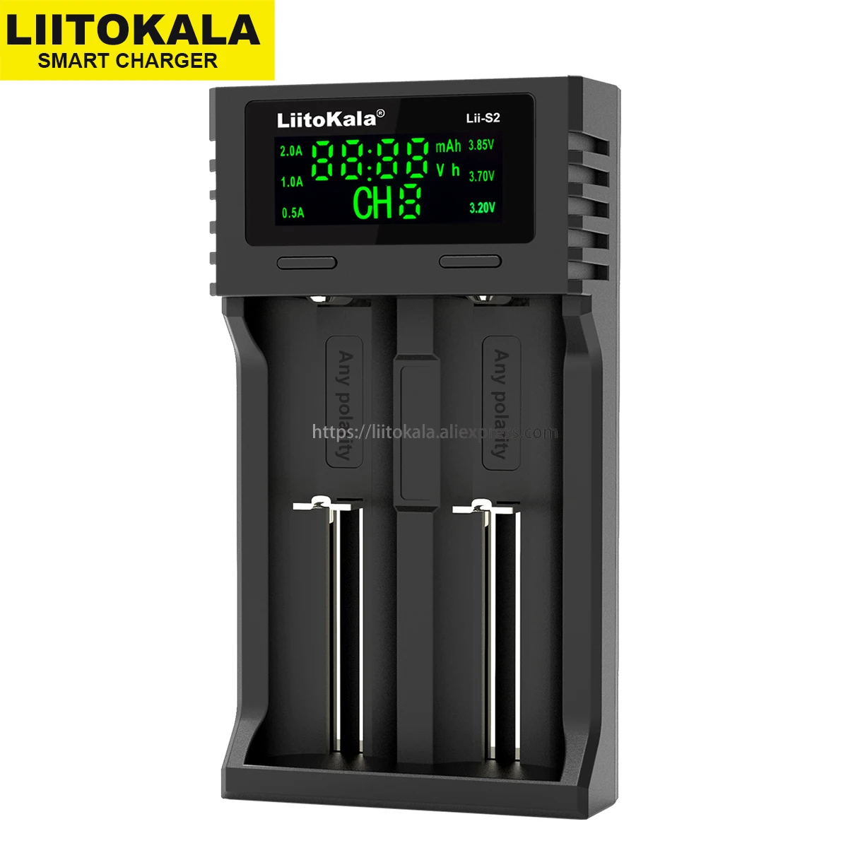 Умное зарядное устройство Liitokala Lii 202 402 3 7 V 2 85 AA/AAA 26650 14500 16340 25500 LiFePO4|charger 1.2v|battery smart