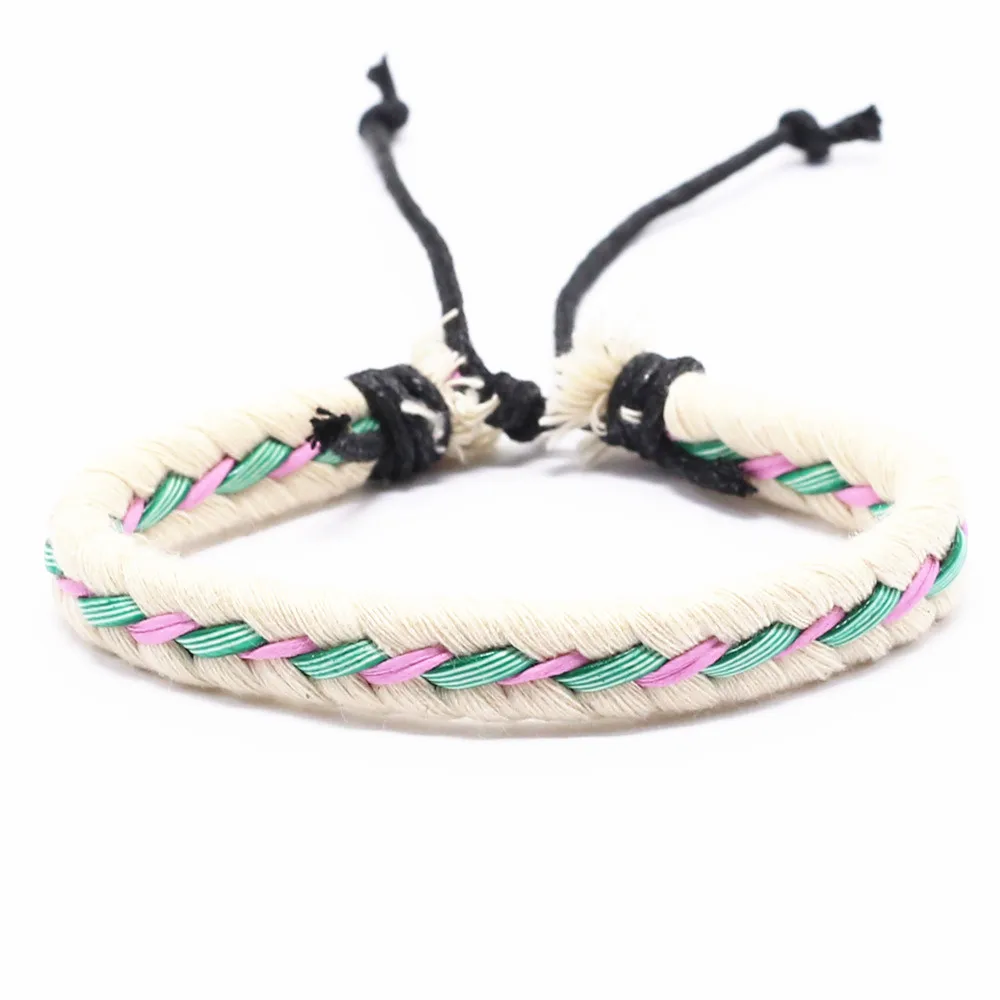 Punk Bohemia Leather Bracelet Men Homme Weave Wrap Bracelets for Women Jewellery Accesorios Mujer Pulsera Erkek Bileklik Bijoux