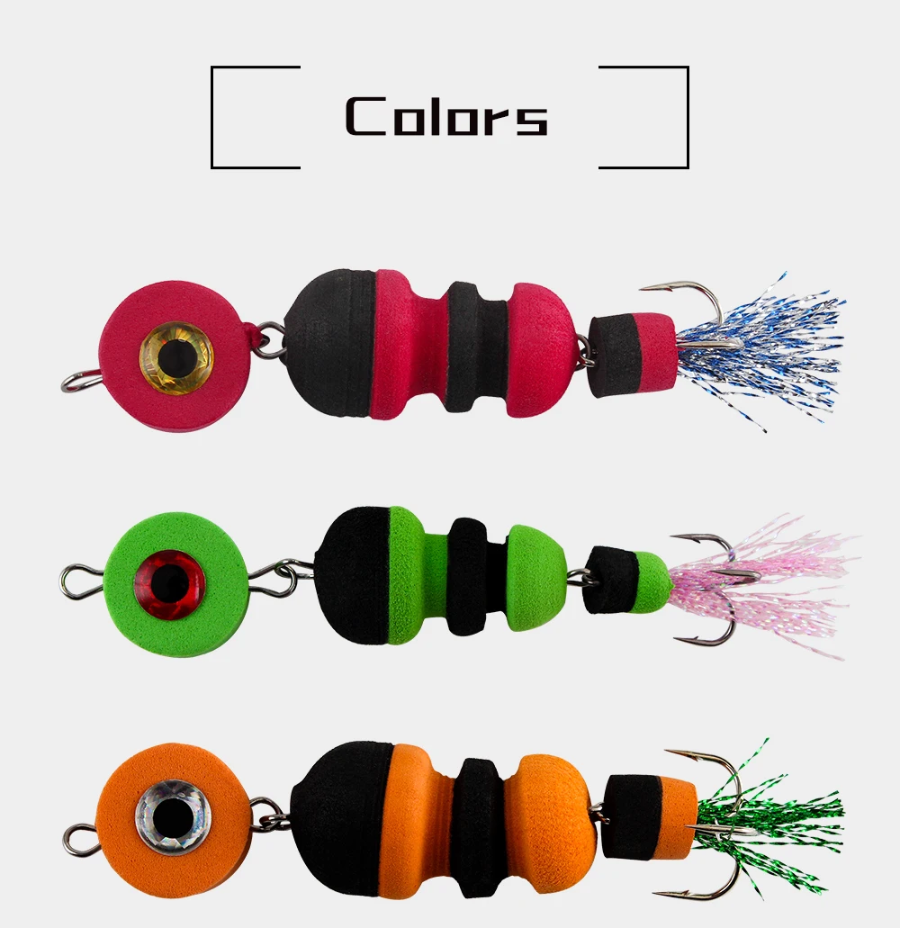 Explore los diseños de señuelos de pesca vibrantes en nuestra colección