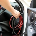 Резиновые уплотнительные полоски на дверь автомобиля, наклейки, автомобильные аксессуары для skoda Октавия Рапид A2 A4 A5 A7 karoq fabia Kodiaq tesla model 3