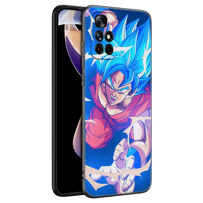 Чехол для телефона с аниме драконами DBZ Ball-Super-Goku Xiaomi Redmi Note 11 10 9 8 T Pro 10S 5G 9A 9C 9S