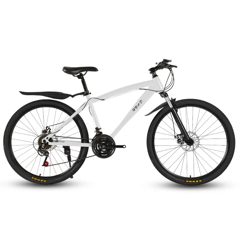 Bestellen 24/26-zoll Mountainbike Geschwindigkeit Ändern Doppel Disc Bremse Speichen Rad Student Erwachsene Dämpfung Kreuz-Land Bike