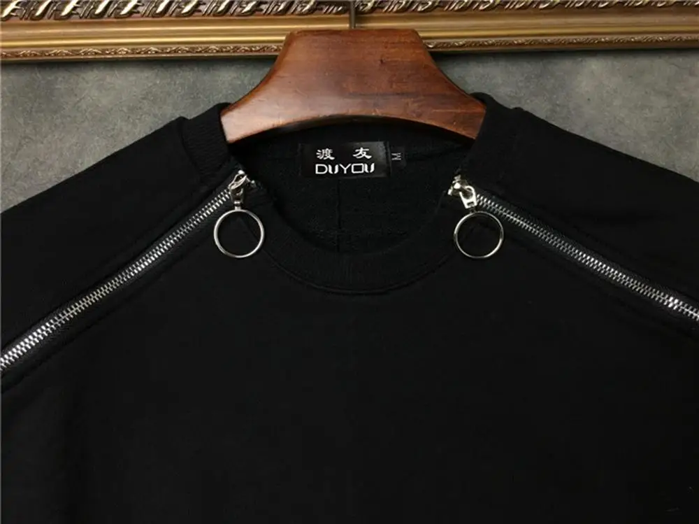 Роскошные Дизайнерские флисовые толстовки DUYOU с капюшоном для мужчин и женщин