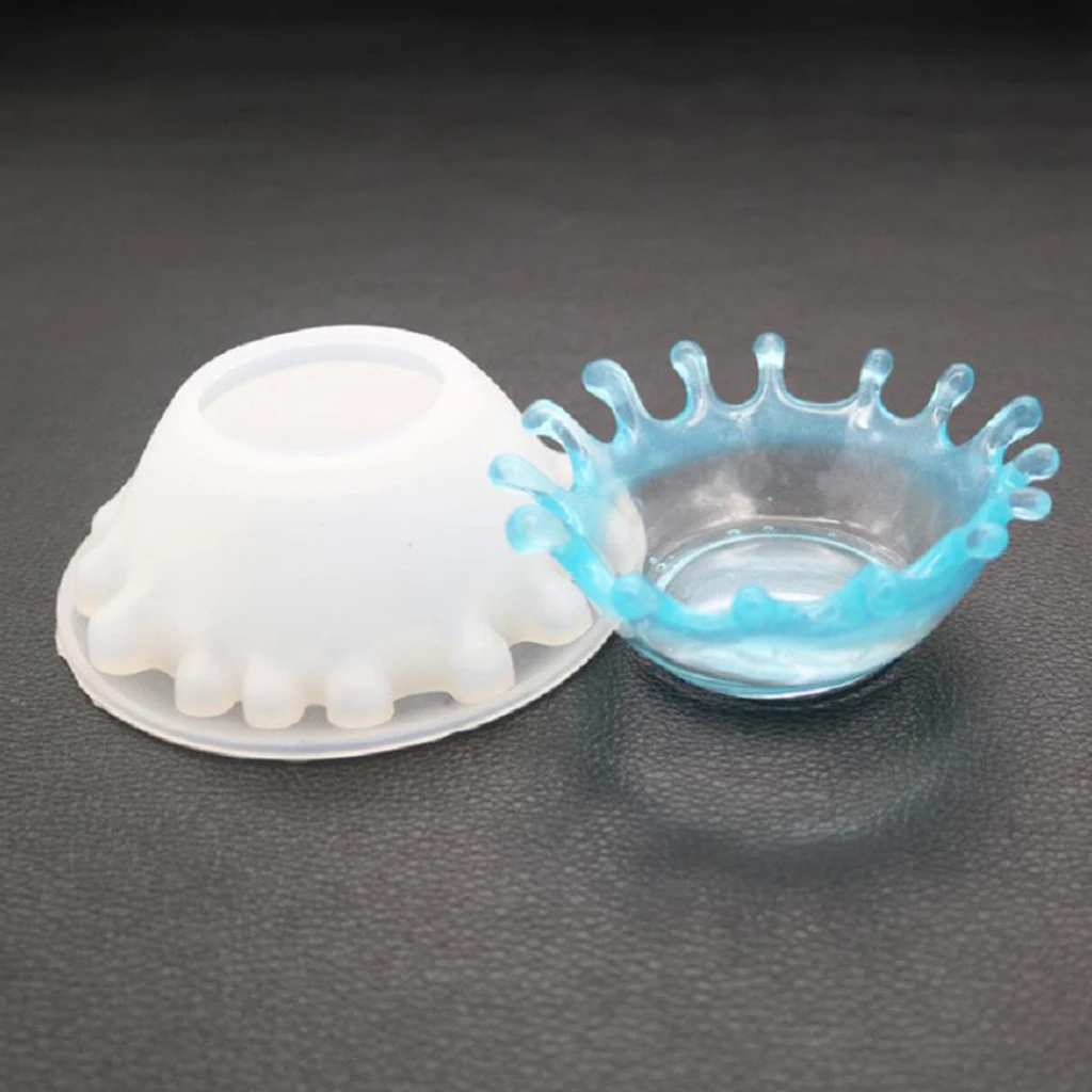 Маленькая чаша силиконовые формы DIY Эпоксидной Смолы литейная пепельница для