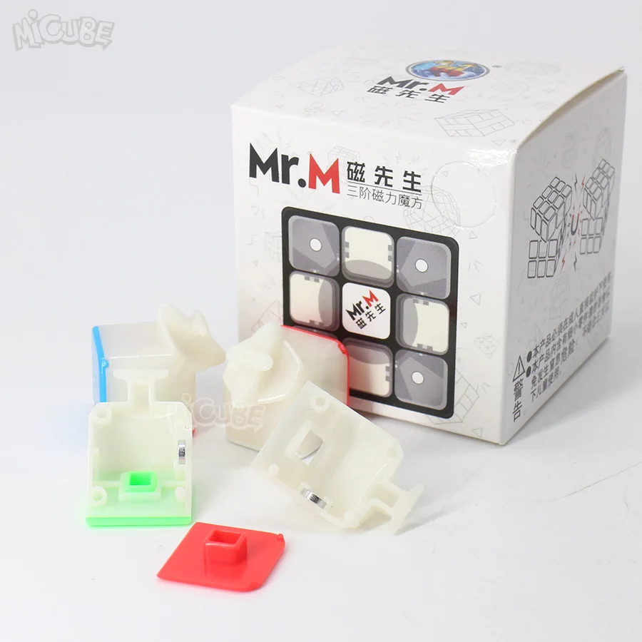 Магнитный куб Shengshou Mr.M 3x3x3 скоростной магический магнит позиционирование 3x3