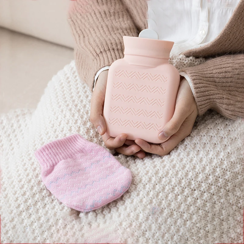 

Silicone Flush Water Injection Warm Palace Water Bag Portable Water Bottle Protection Safe Explosion Proof Durable
