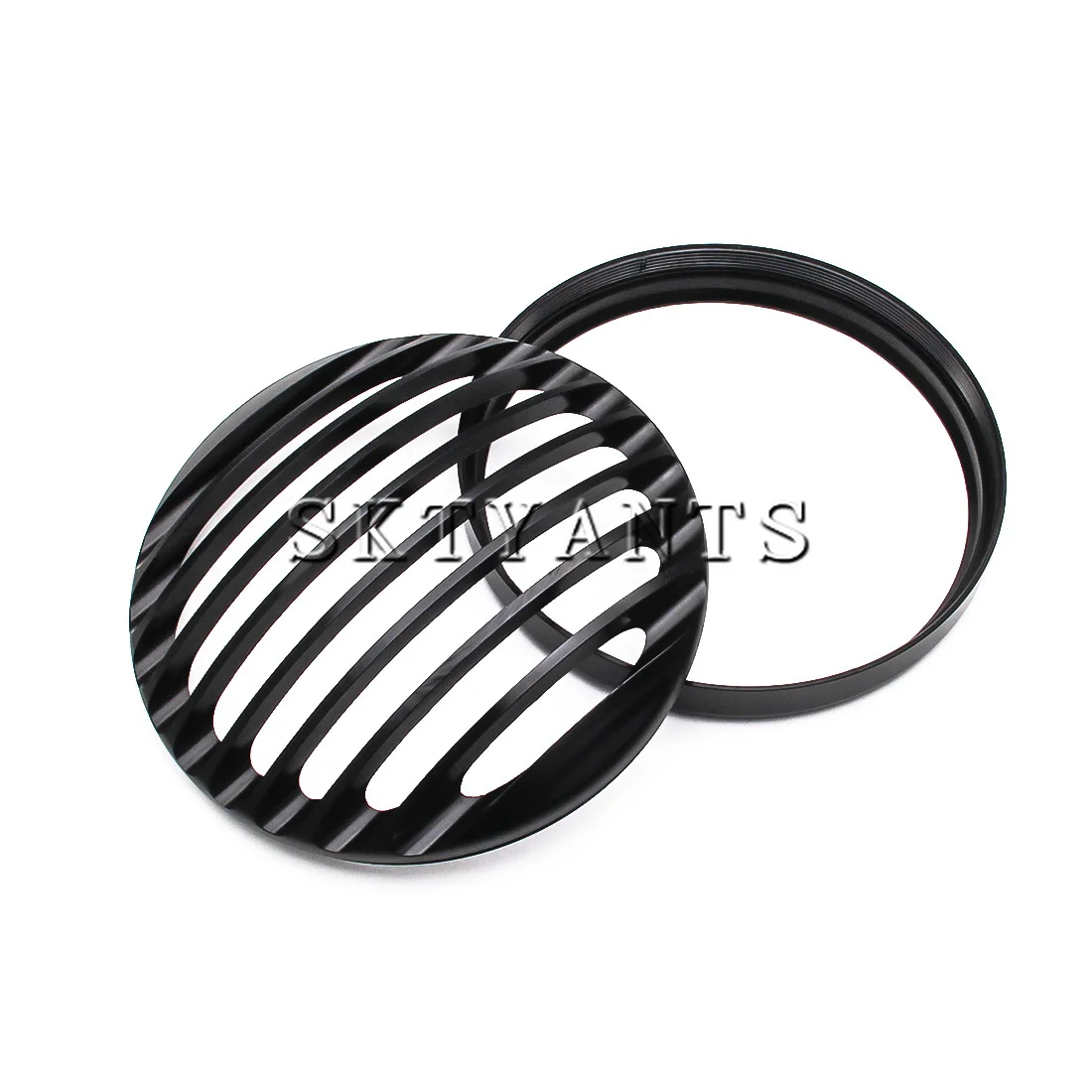 5.75 Inch CNC Headlight Grill Cover Motorcycle 5-3/4
