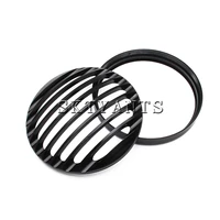5 75 inch cnc headlight grill cover motorcycle 5 34 headlamp mask cover mounting for sportster xl 883 1200 2004 2014