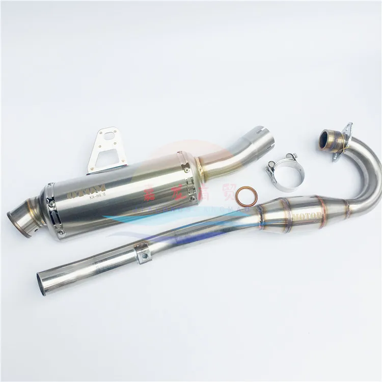 

MX6 Zhenglin T4/T6/M456/CQR магический модифицированный выхлопной локоть двигатель жареный уличный задний датчик давления глушитель