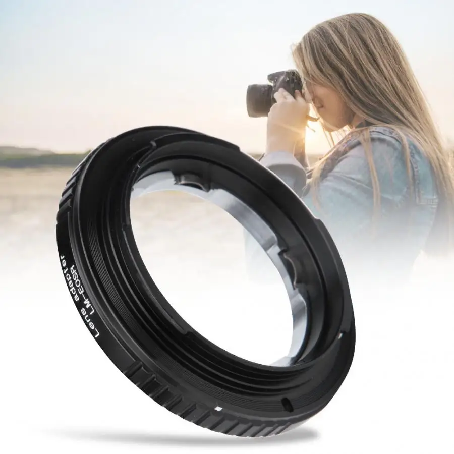 Новое металлическое кольцо адаптер для Leica LM Крепление объектива Canon EOS R полная